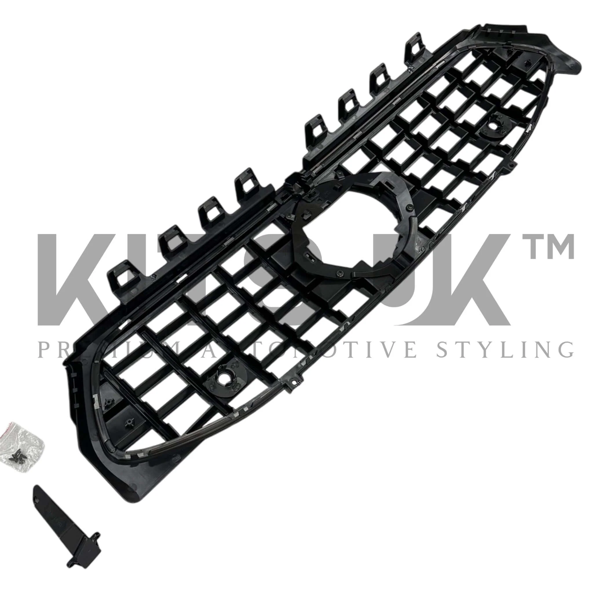Mercedes CLA W118 C118 Panamericana Grille | Gloss Black AMG Line - Image 5
