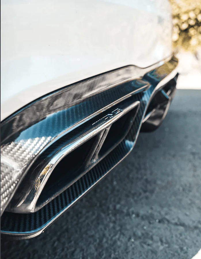 Mercedes E63 W213 Carbon Fibre Diffuser - CT Design - Image 3