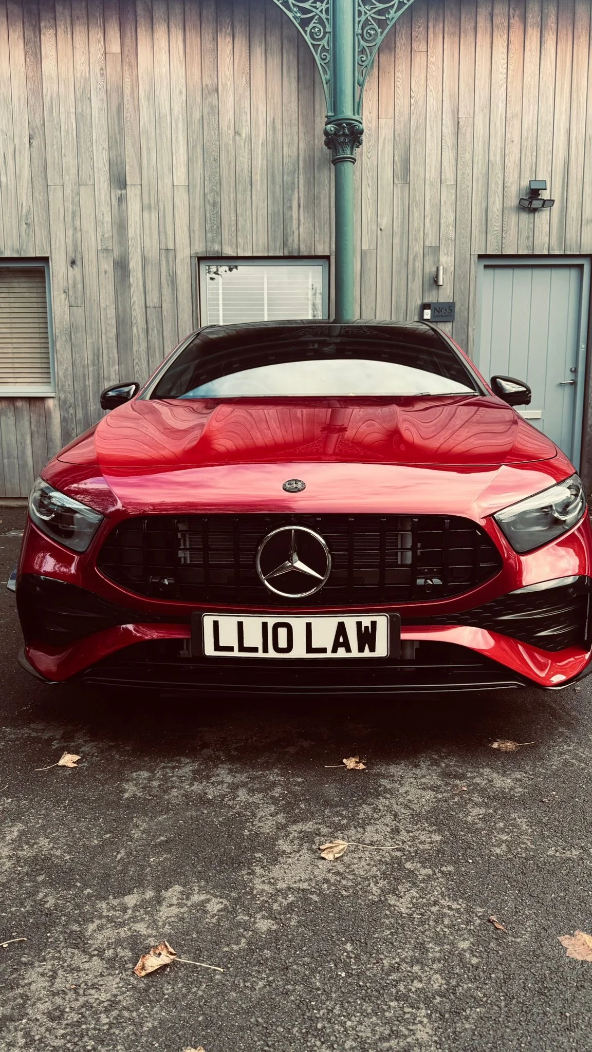 Mercedes W177A35 LCI Panamericana Grille Gloss Black & Chrome - Image 14