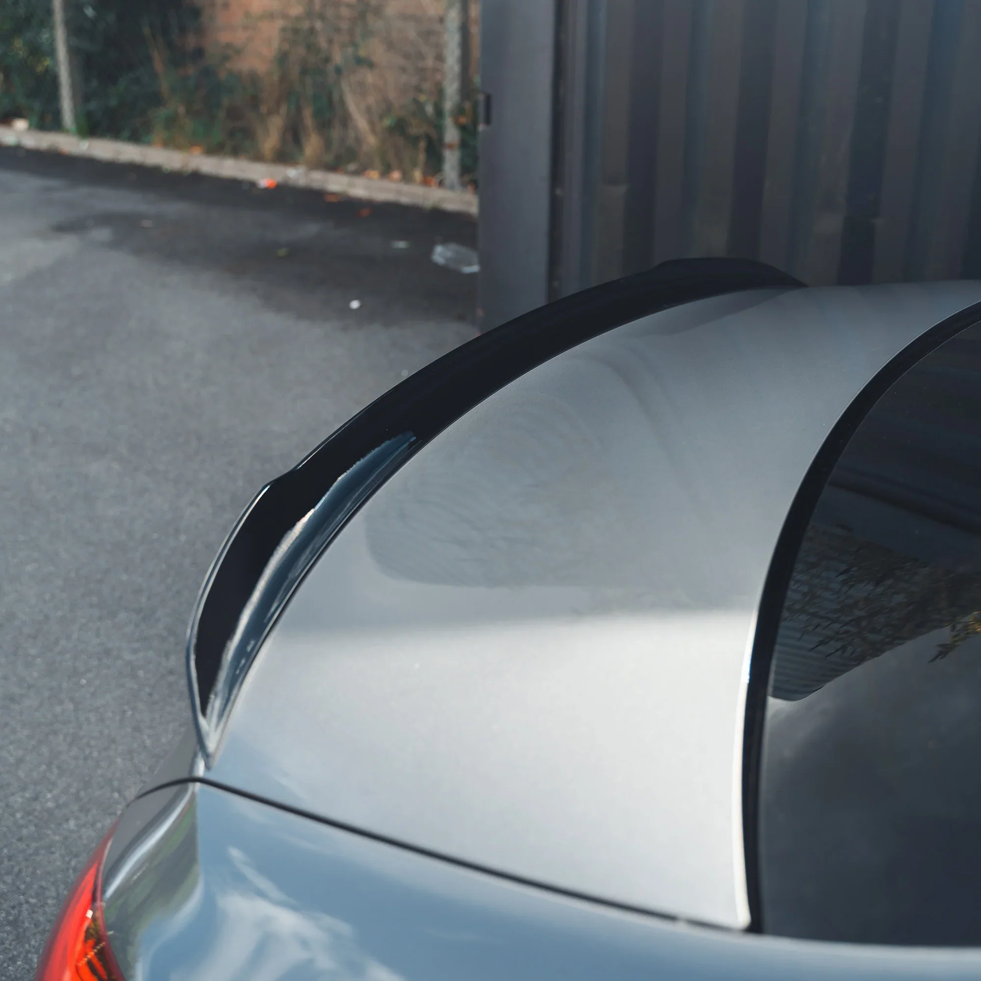 Mercedes W177 A35 Saloon Boot Spoiler Gloss Black - Image 3
