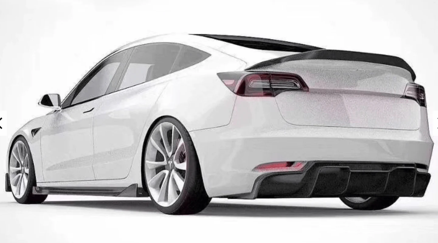 TESLA Model 3 Full Carbon Package - Image 3
